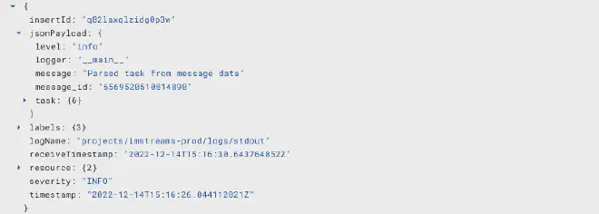 Expanded Logs Explorer